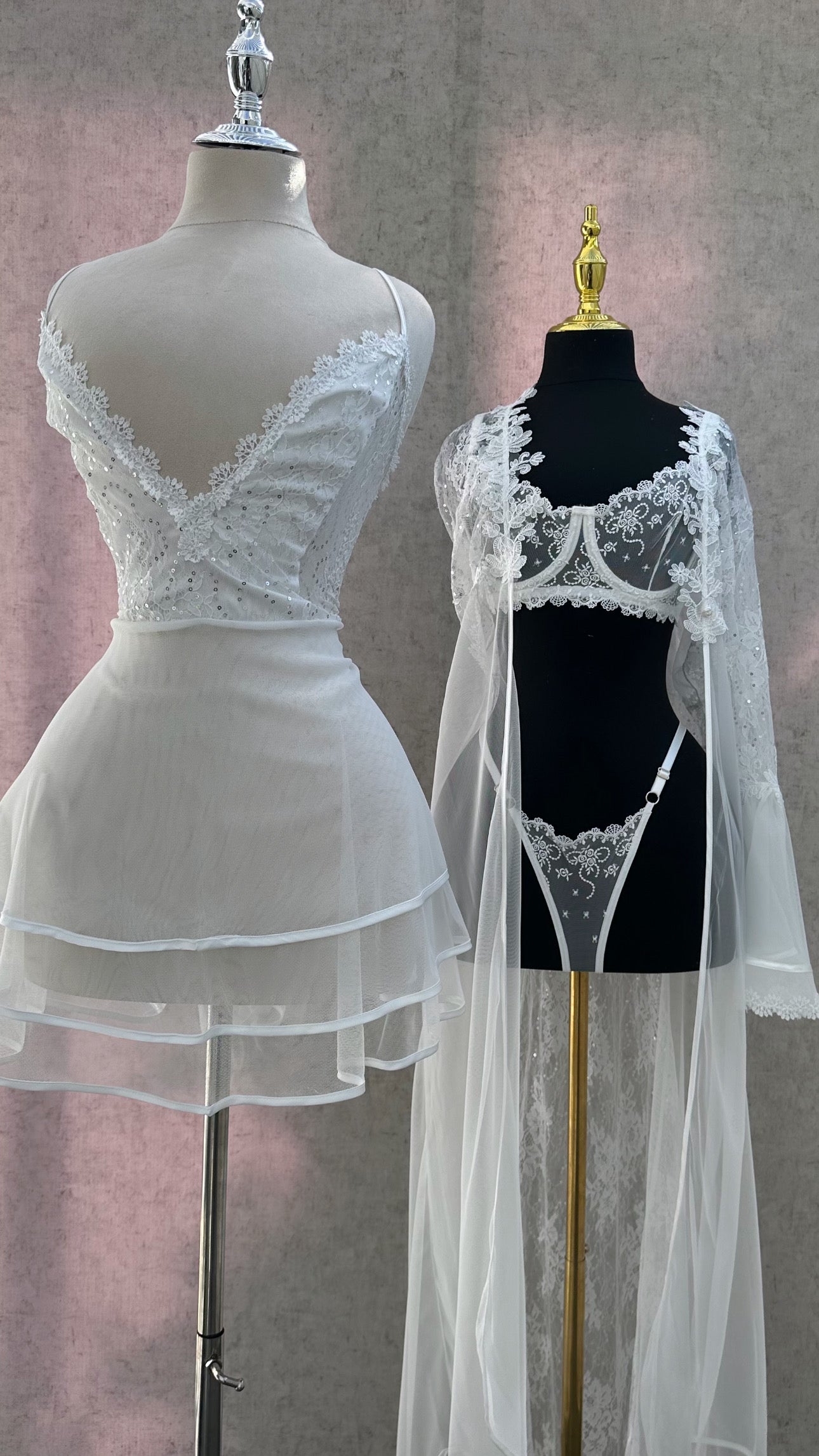 Aveline Bridal-Inspired Lingerie Set
