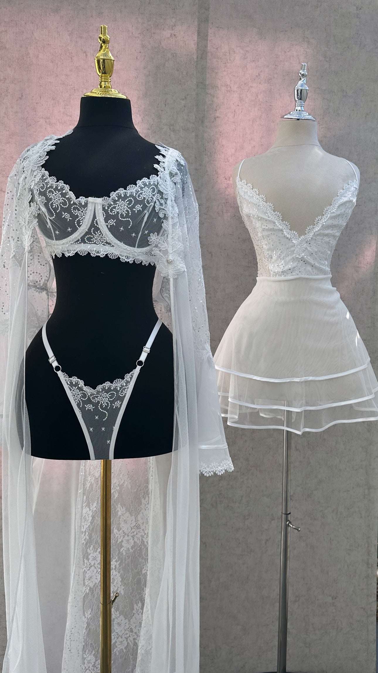 Aveline Bridal-Inspired Lingerie Set