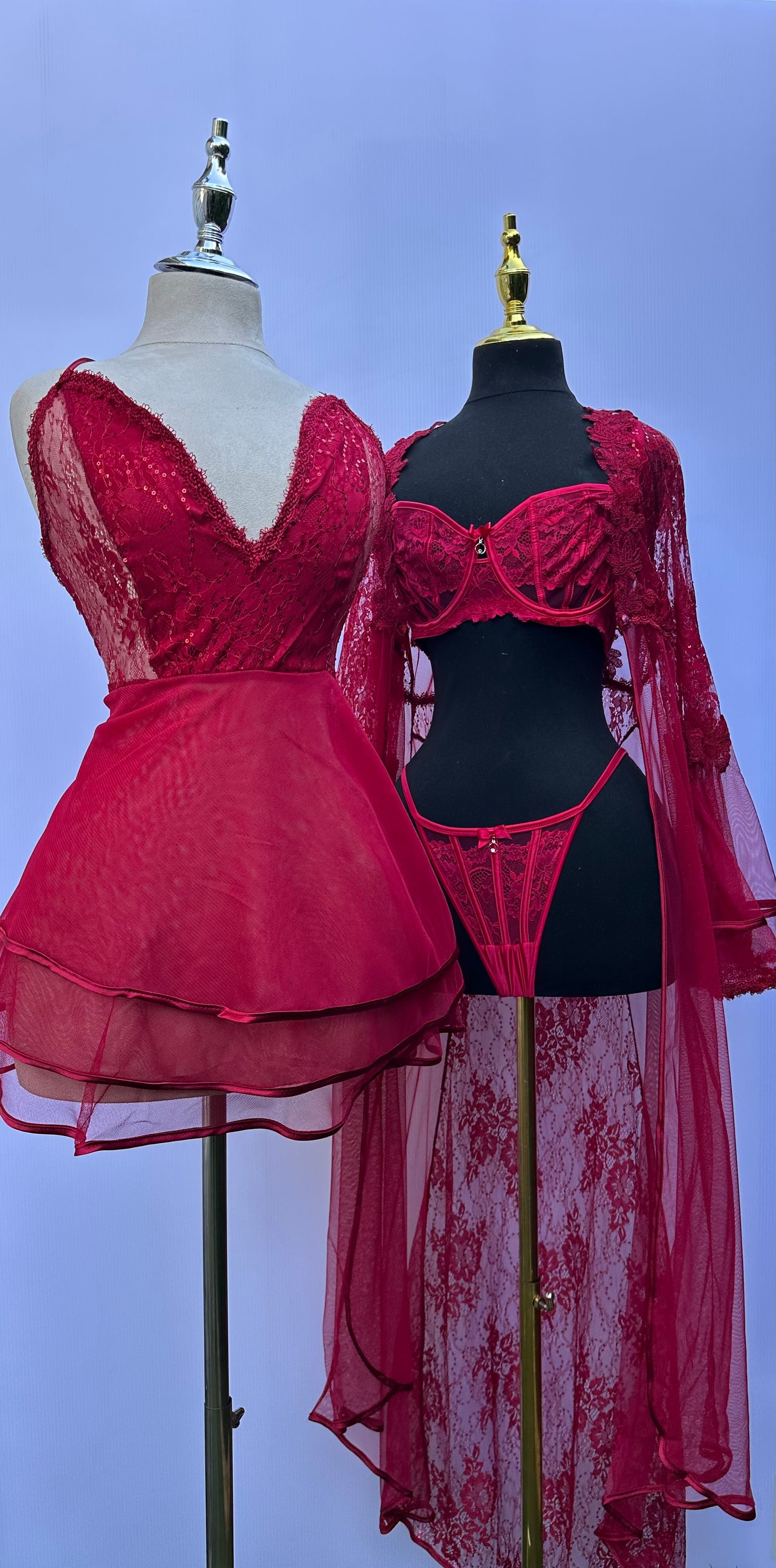 Aveline Bridal-Inspired Lingerie Set