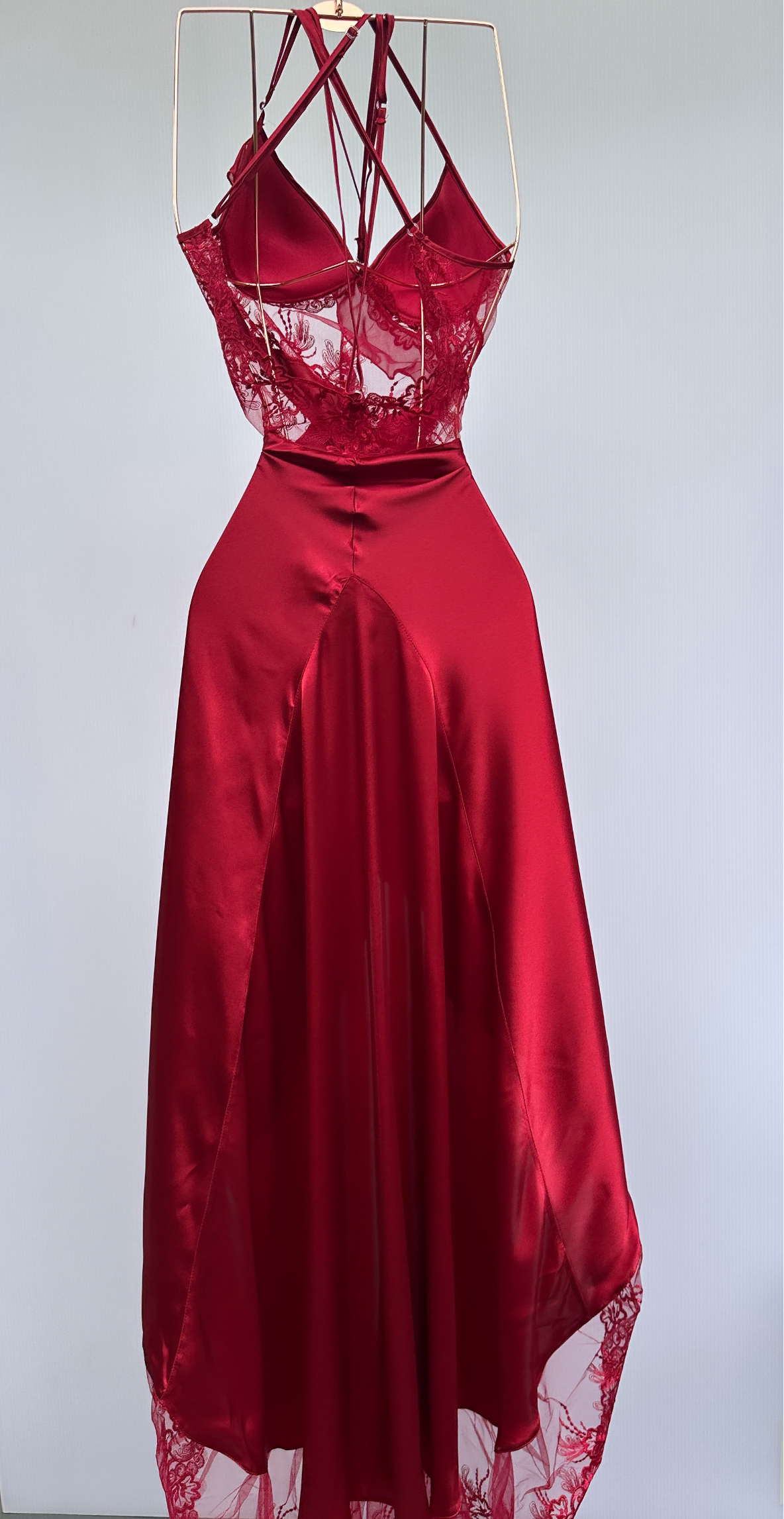 Selene Luxury Red Lingerie Set